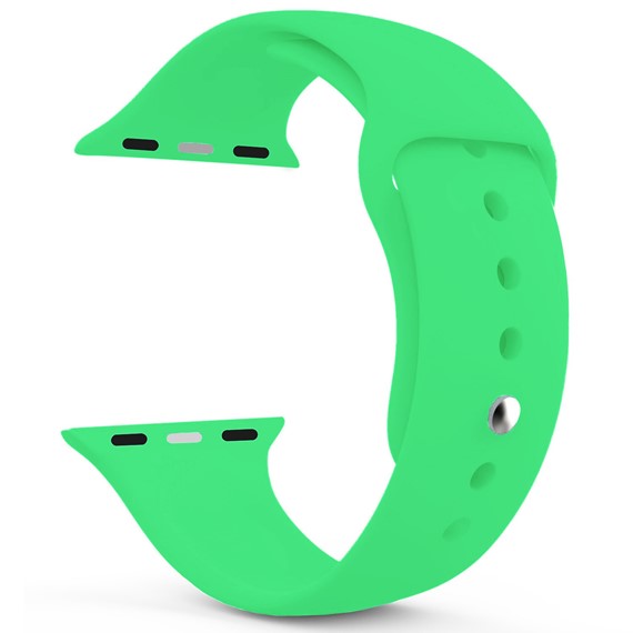 Microsonic Apple Watch 42mm Kordon ActiveFlex Wristband Yeşil 2