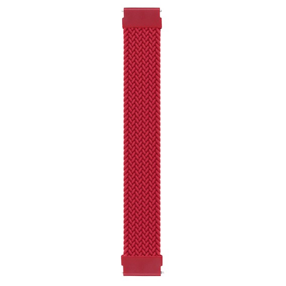 Microsonic Huawei Watch GT Sport Kordon Small Size 135mm Braided Solo Loop Band Kırmızı 1