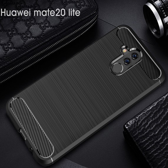 Microsonic Huawei Mate 20 Lite Kılıf Room Silikon Siyah 3