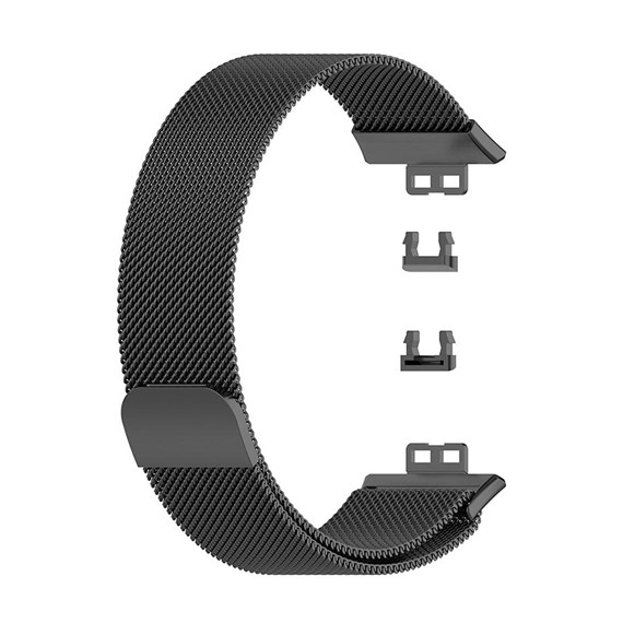 Microsonic Huawei Watch Fit Milanese Loop Kordon Siyah 1
