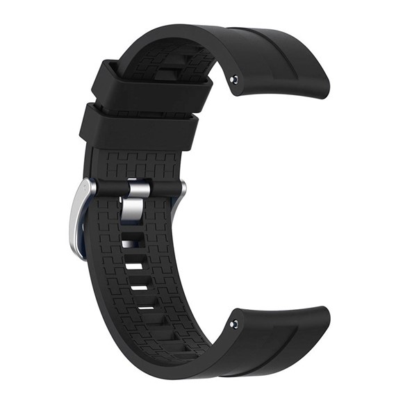 Microsonic Samsung Galaxy Watch Active 2 40mm Kordon Silicone RapidBands Siyah 1