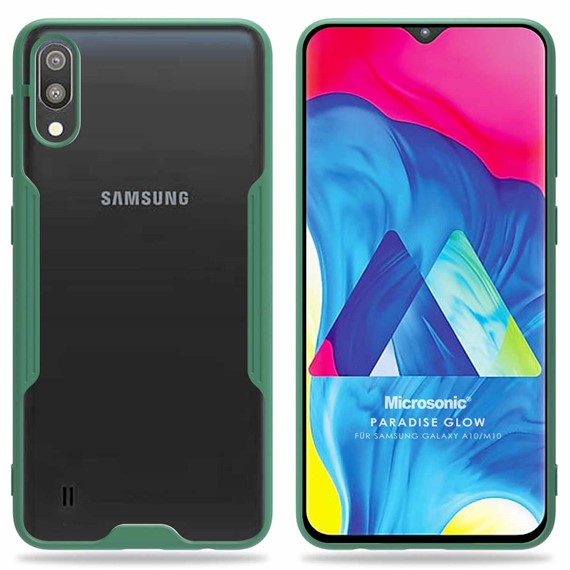 Microsonic Samsung Galaxy A10 Kılıf Paradise Glow Yeşil 1