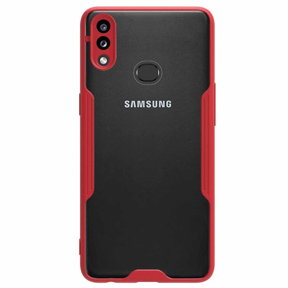Microsonic Samsung Galaxy A10S Kılıf Paradise Glow Kırmızı 2