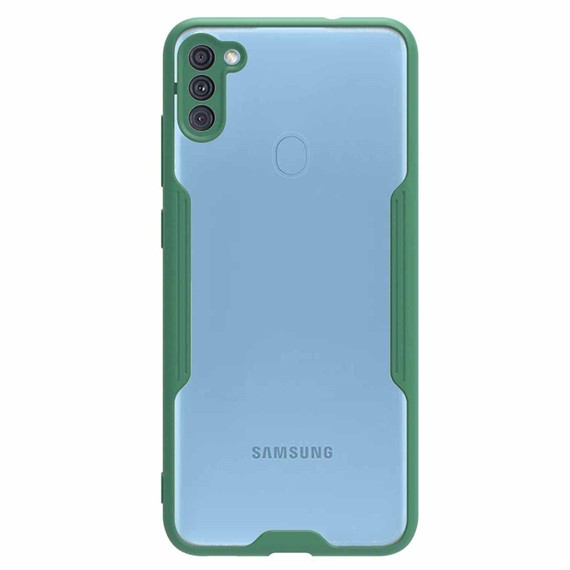 Microsonic Samsung Galaxy M11 Kılıf Paradise Glow Yeşil 2