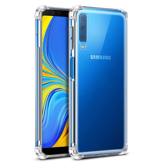 Microsonic Shock-Absorbing Kılıf Samsung Galaxy A7 2018 Şeffaf 1