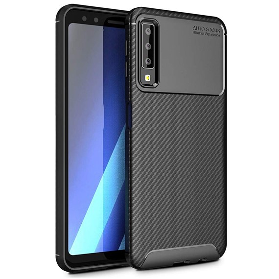 Microsonic Samsung Galaxy A7 2018 Kılıf Legion Series Siyah 1