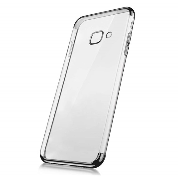 Microsonic Samsung Galaxy J7 Prime Kılıf Skyfall Transparent Clear Gold 5