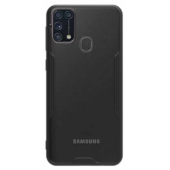 Microsonic Samsung Galaxy M31 Kılıf Paradise Glow Siyah 2