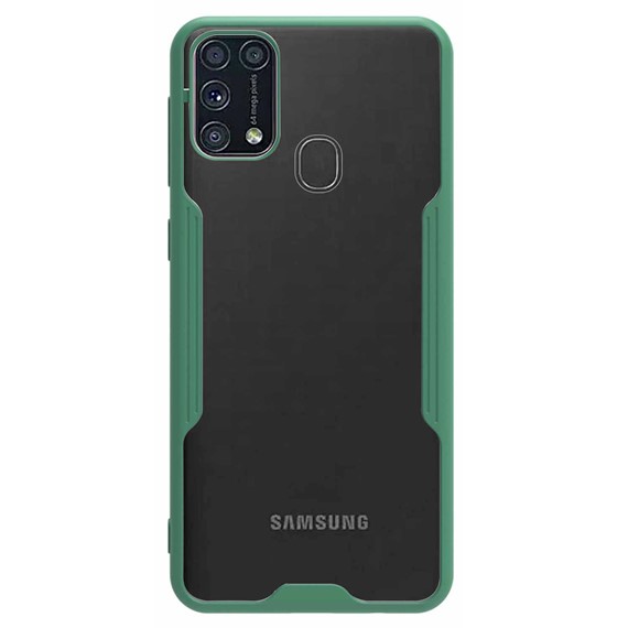Microsonic Samsung Galaxy M31 Kılıf Paradise Glow Yeşil 2
