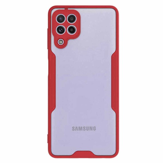 Microsonic Samsung Galaxy M32 4G Kılıf Paradise Glow Kırmızı 2