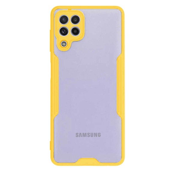 Microsonic Samsung Galaxy M32 4G Kılıf Paradise Glow Sarı 2