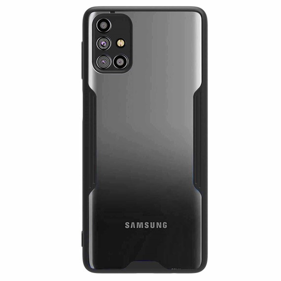 Microsonic Samsung Galaxy M51 Kılıf Paradise Glow Siyah 2