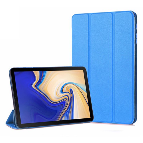 Microsonic Samsung Galaxy Tab A 10 5 T590 Smart Case ve arka Kılıf Mavi 1