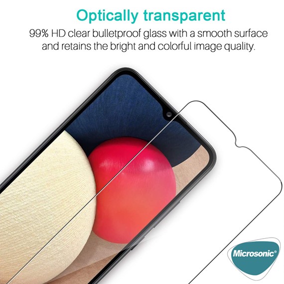 Microsonic Samsung Galaxy A23 Tempered Glass Cam Ekran Koruyucu 5
