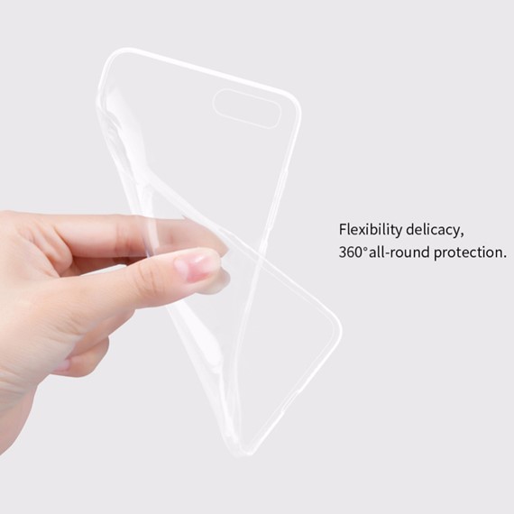 Microsonic Xiaomi Mi Note 3 Kılıf Transparent Soft Beyaz 3