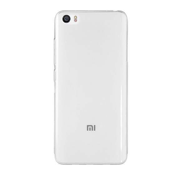 Microsonic Xiaomi Mi5 Pro Kılıf Transparent Soft Beyaz 2