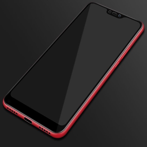 Microsonic Xiaomi Mi 8 Lite Tam Kaplayan Temperli Cam Ekran koruyucu Siyah 5