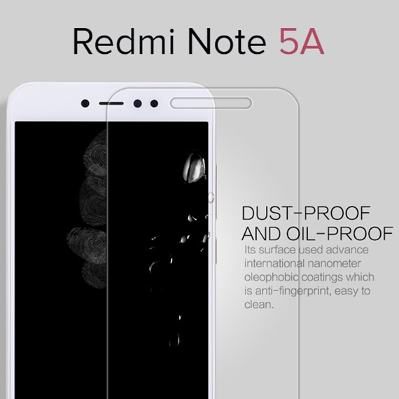 Microsonic Xiaomi Redmi Note 5A Prime Temperli Cam Ekran koruyucu Kırılmaz film 4