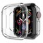 Microsonic Apple Watch SE 2022 44mm Kılıf 360 Full Round Soft Silicone Şeffaf