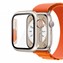 Microsonic Apple Watch Series 8 45mm Kılıf Apple Watch Ultra Dönüştürücü Ekran Koruyucu Kasa Yıldız Işığı