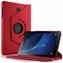 Microsonic Samsung Galaxy Tab A 10 1 T580 Kılıf 360 Rotating Stand Deri Kırmızı
