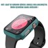 Microsonic Apple Watch Series 1 38mm Kılıf Matte Premium Slim WatchBand Koyu Yeşil 2