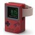 Microsonic Apple Watch 7 41mm Masaüstü Şarj Standı Gameboy Kırmızı 1