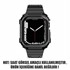 Microsonic Apple Watch 9 45mm Kordon Dual Apex Resist Siyah Rose 2