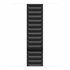 Microsonic Apple Watch SE 44mm Kordon Leather Link Band Siyah 1