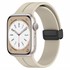 Microsonic Apple Watch SE 2022 44mm Kordon Ribbon Line Bej 1