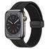 Microsonic Apple Watch SE 44mm Kordon Ribbon Line Siyah 1