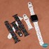Microsonic Apple Watch SE 44mm Kordon Harmony Edition Beyaz 5