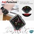 Microsonic Apple Watch SE 40mm Kılıf 360 Full Round Soft Silicone Şeffaf 5