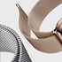 Microsonic Apple Watch SE 44mm Kordon Luxe Metal Twist Gümüş 2