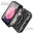 Microsonic Apple Watch Ultra 2 Kılıf Matte Premium Slim WatchBand Siyah 3