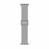 Microsonic Apple Watch SE 2022 40mm Kordon Knitted Fabric Loop Gri 1