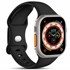 Microsonic Apple Watch Ultra 2 Kordon ActiveFlex Wristband Siyah 1