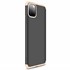 Microsonic Apple iPhone 11 Pro 5 8 Kılıf Double Dip 360 Protective Siyah Gold 2