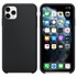 Microsonic Apple iPhone 11 Pro 5 8 Kılıf Liquid Lansman Silikon Siyah 1