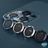 Microsonic Apple iPhone 12 Pro Tekli Kamera Lens Koruma Camı Gümüş 3