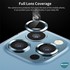 Microsonic Apple iPhone 12 Pro Tekli Kamera Lens Koruma Camı Lacivert 6