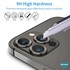 Microsonic Apple iPhone 13 Pro Tekli Kamera Lens Koruma Camı Lacivert 7