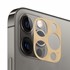 Microsonic Apple iPhone 12 Pro Max Kamera Lens Koruma Camı V2 Gold 1