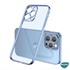 Microsonic Apple iPhone 12 Pro Kılıf Square Matte Plating Mavi 2