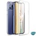 Microsonic Apple iPhone 12 Pro Max Kılıf 6 Tarafı Tam Full Koruma 360 Clear Soft Şeffaf 2