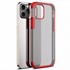 Microsonic Apple iPhone 12 Pro Max Kılıf Frosted Frame Kırmızı 1