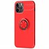 Microsonic Apple iPhone 12 Pro Max Kılıf Kickstand Ring Holder Kırmızı 2
