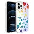 Microsonic Apple iPhone 12 Pro Max Braille Feel Desenli Kılıf Heart 1