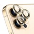 Microsonic Apple iPhone 12 Pro Tekli Kamera Lens Koruma Camı Gold 1