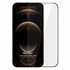 Microsonic Apple iPhone 12 Pro Tam Kaplayan Temperli Cam Ekran Koruyucu Siyah 1